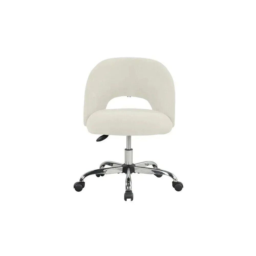 Mainstay Fabric Upholstered Open Back Office Chair