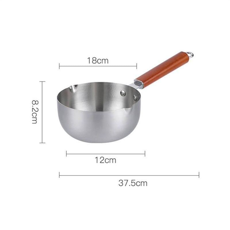 Versatile Stainless Steel Nonstick Saucepan