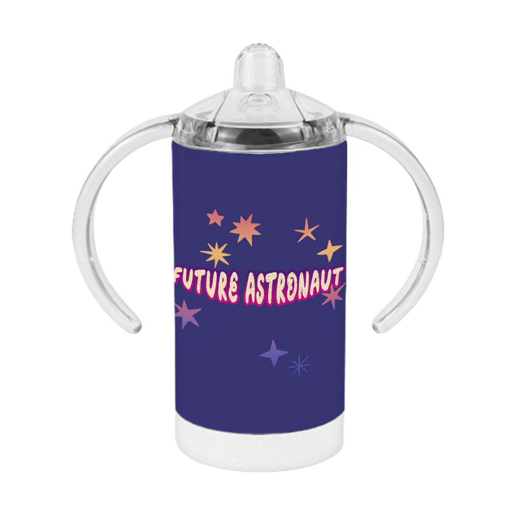 Future Astronaut Sippy Cup - Illustration Baby Sippy Cup - Themed Sippy Cup