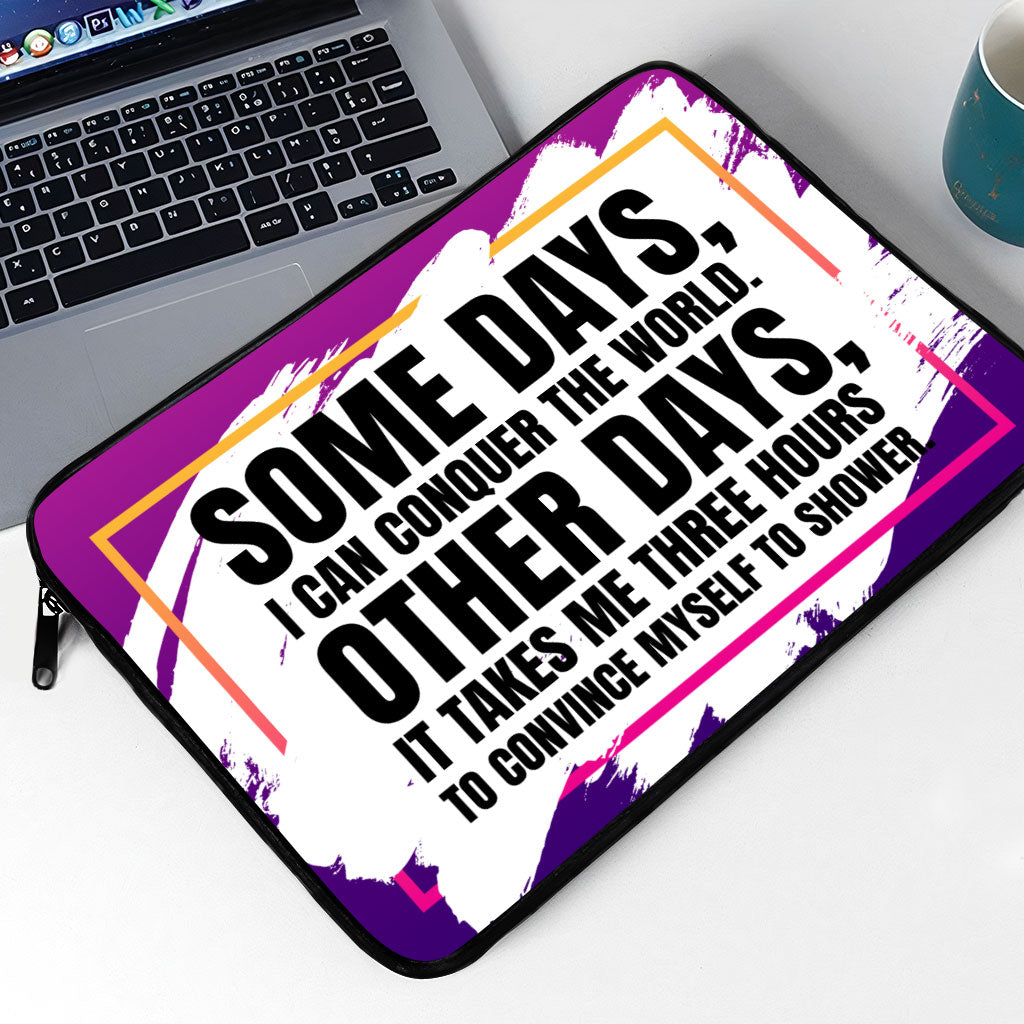 Funny Quote MacBook Pro 14" Sleeve - Best Design Laptop Sleeve - Graphic MacBook Sleeve