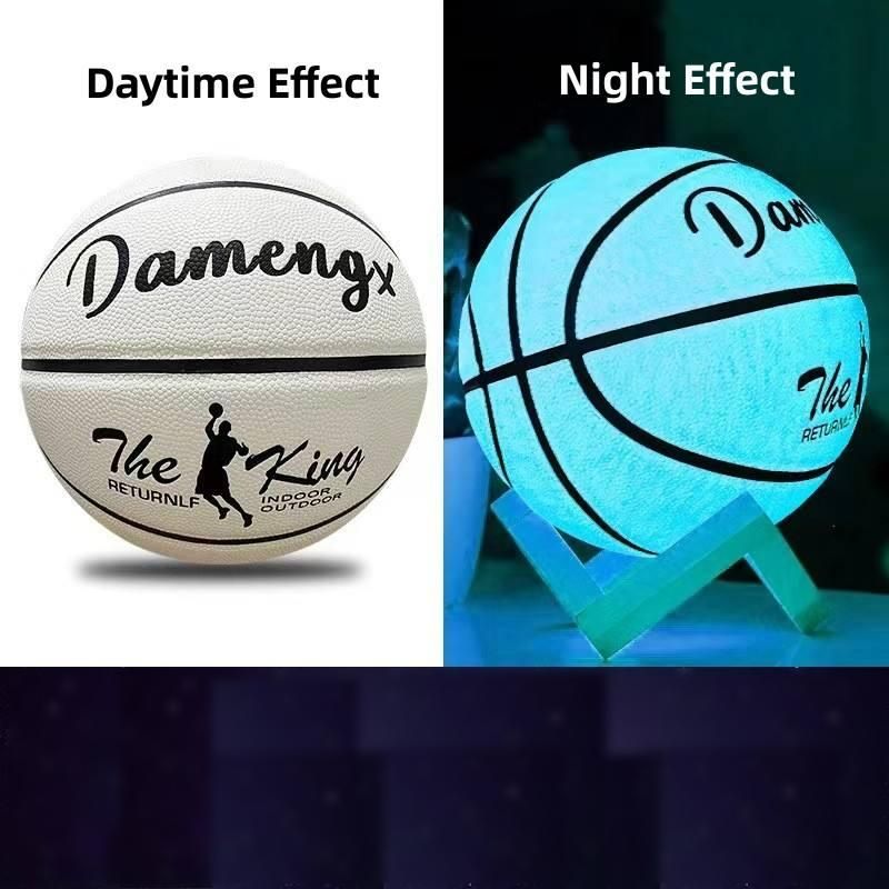 Reflective Glow-in-the-Dark Basketball