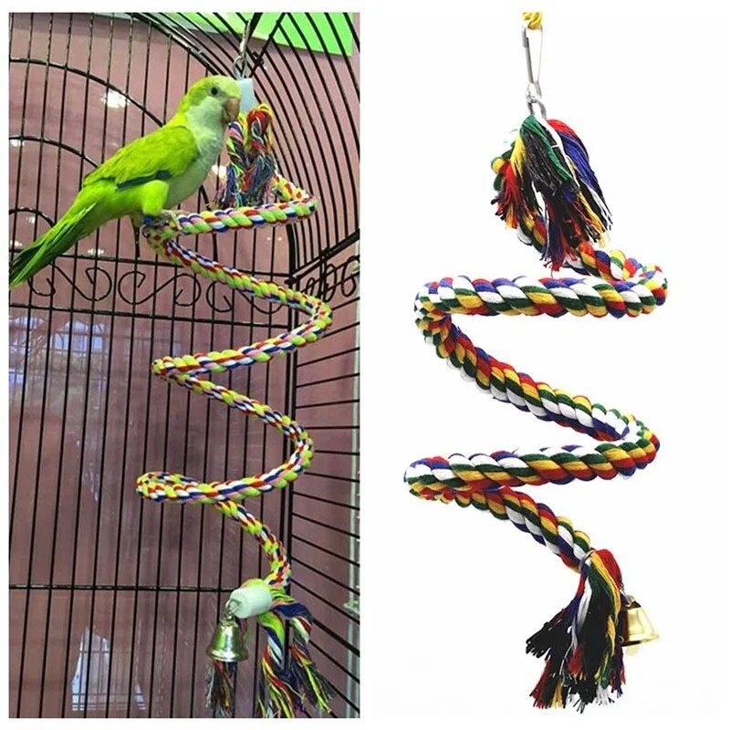 Colorful Parrot Swing Toy