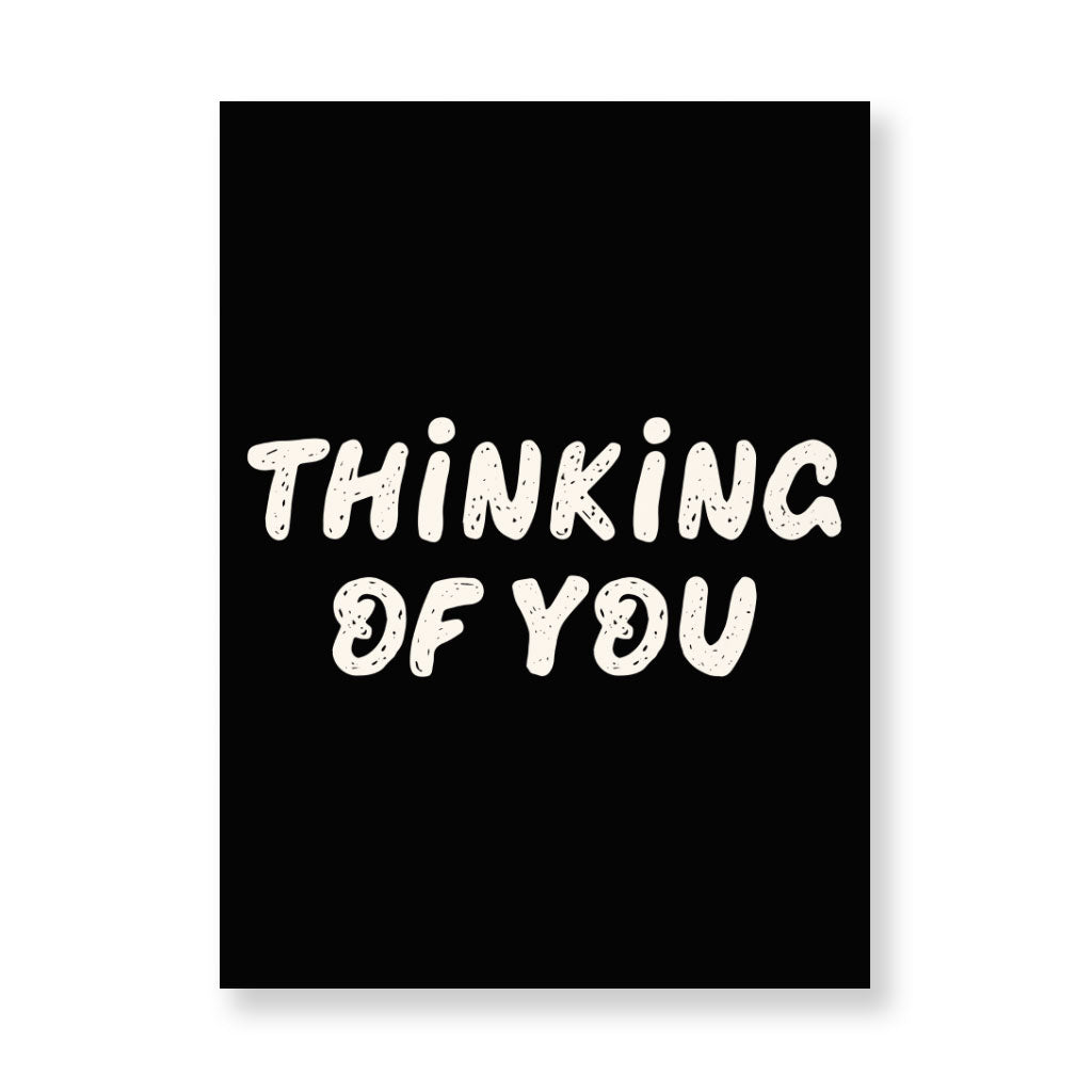 Thinking Of You Wall Picture - Cute Stretched Canvas - Trendy Wall Art