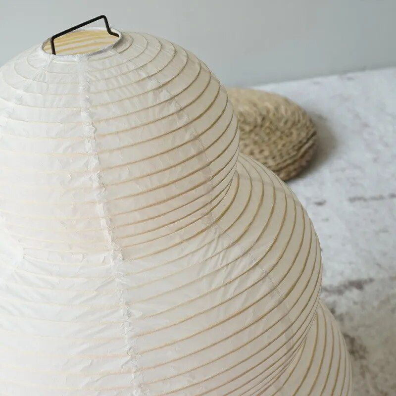 Elegant Japanese Minimalist Rice Paper Table Lamp