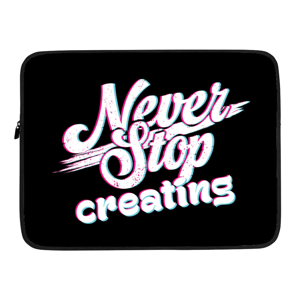 Inspirational Dell 16" Sleeve - Graphic Laptop Sleeve - Quote Laptop Sleeve with Zipper