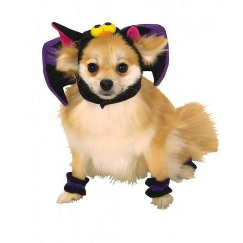 Bat Headpiece with Cuffs Pet Costume