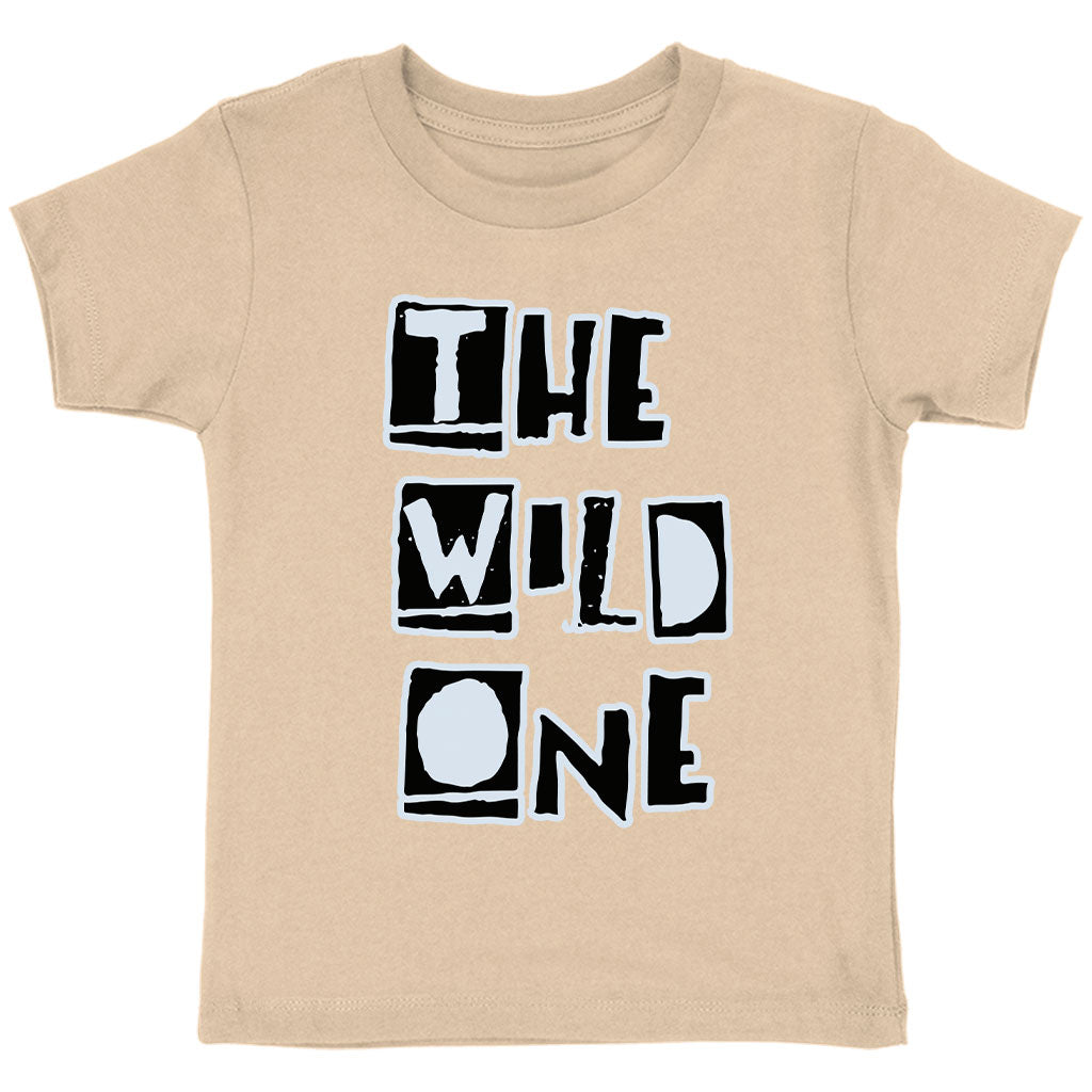 The Wild One Toddler T-Shirt - Best Design Kids' T-Shirt - Trendy Tee Shirt for Toddler