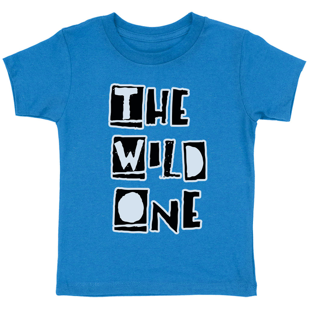 The Wild One Toddler T-Shirt - Best Design Kids' T-Shirt - Trendy Tee Shirt for Toddler