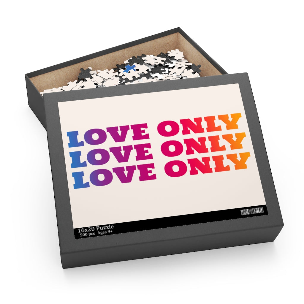 Love Only Art Jigsaw Puzzle 500-Piece