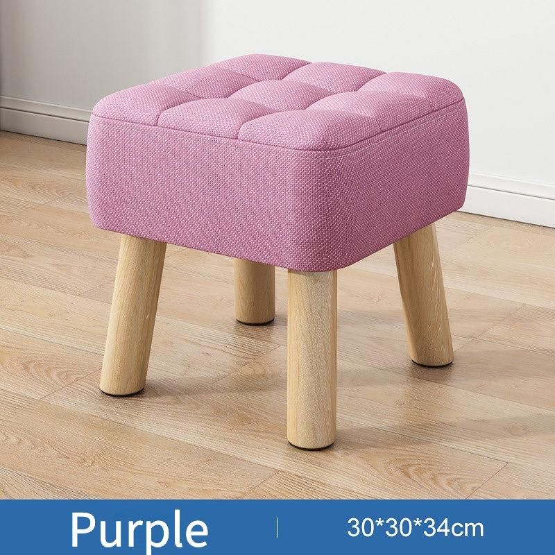 Modern Minimalist Round Ottoman Stool