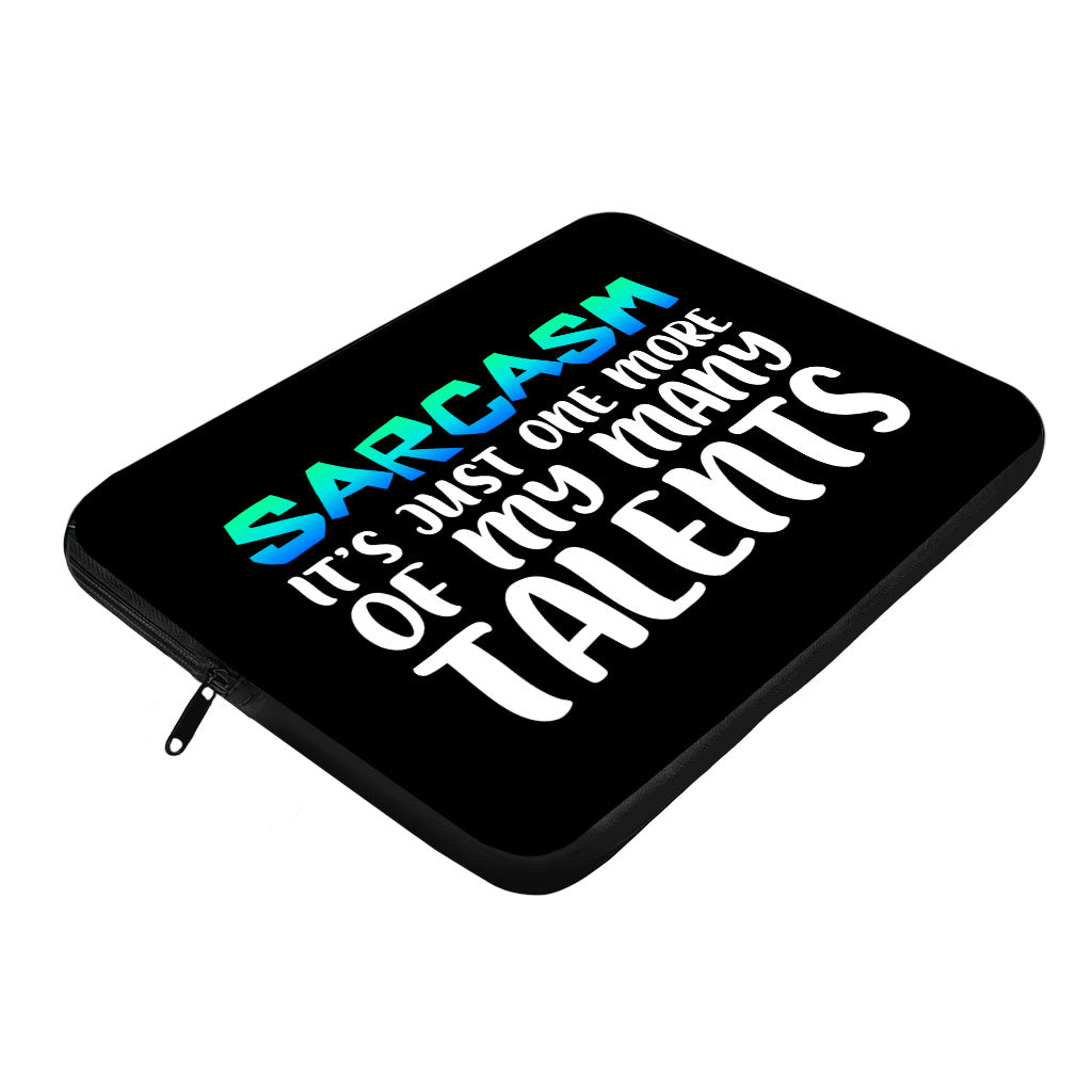 Sarcasm MacBook Air 14" Sleeve - Funny Laptop Sleeve - Printed MacBook Sleeve