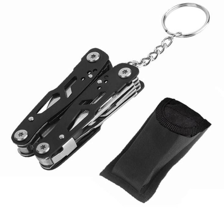 Compact Folding Multi-Tool with Pliers & Stainless Steel Blade