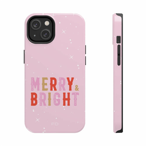 Merry & Bright Tough Case for iPhone with Wireless Charging