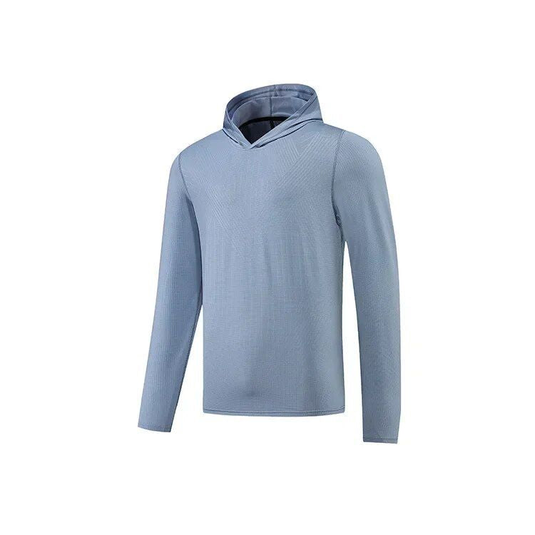 Quick-Dry Long Sleeve Compression Hoodie