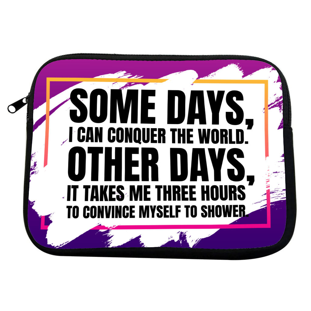 Funny Quote MacBook Pro 14" Two-Sided Sleeve - Best Design Laptop Sleeve - Graphic MacBook Sleeve