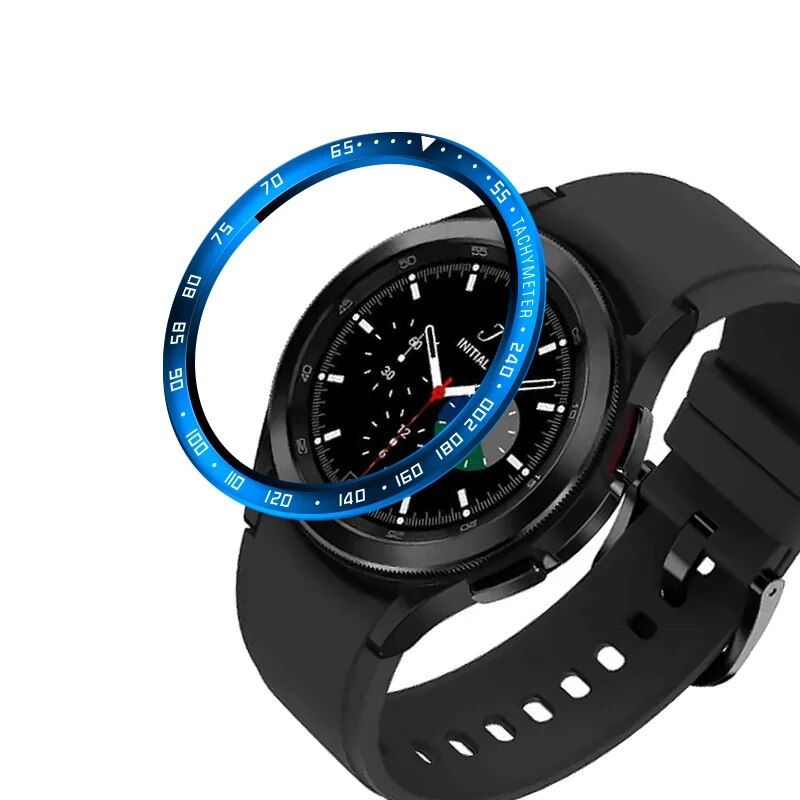 Classic Smartwatch Bezel Protector - Stainless Steel Cover for Galaxy Watch 4