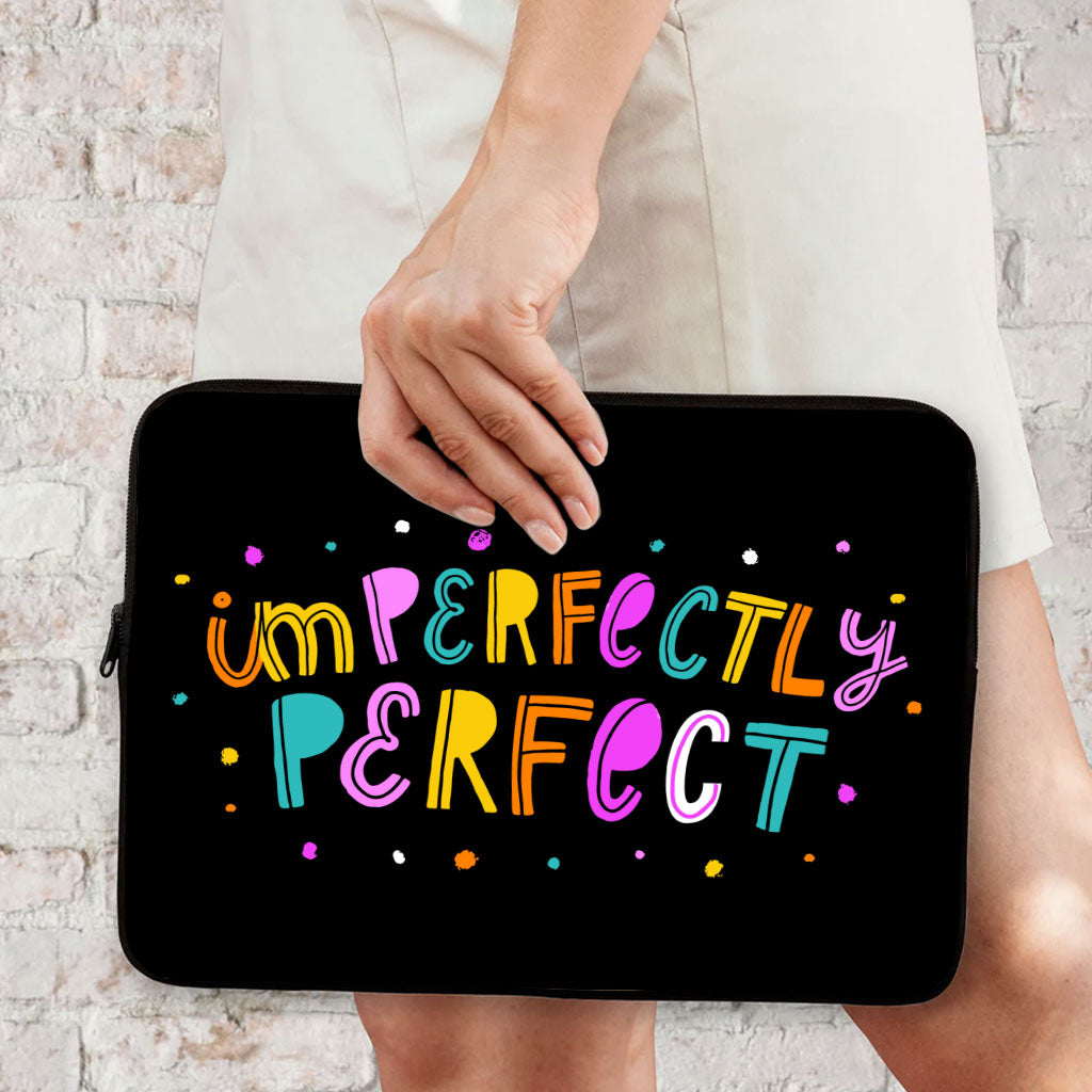 Imperfectly Perfect MacBook Air 14" Two-Sided Sleeve - Funny Laptop Sleeve - Best MacBook Sleeve