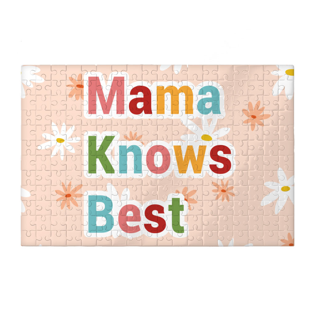 Mama Knows Best Puzzles - Colorful Jigsaw Puzzle - Cute Puzzles