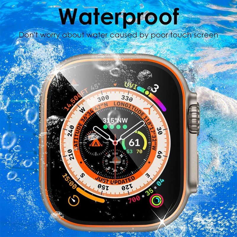 UltraClear HD Tempered Glass Screen Protector for 49mm Apple Watch