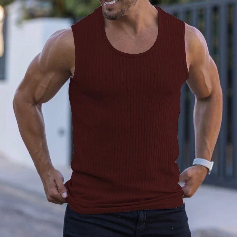 Men's Athletic Sleeveless T-Shirt