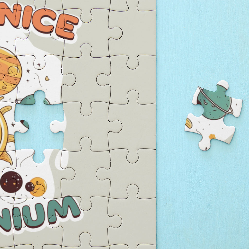 Cute Space Puzzles - Solar System Jigsaw Puzzle - Funny Puzzles