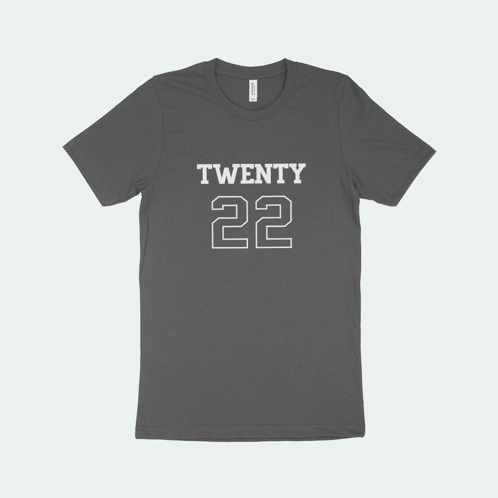 Twenty 22 Unisex Jersey T-Shirt Made in USA