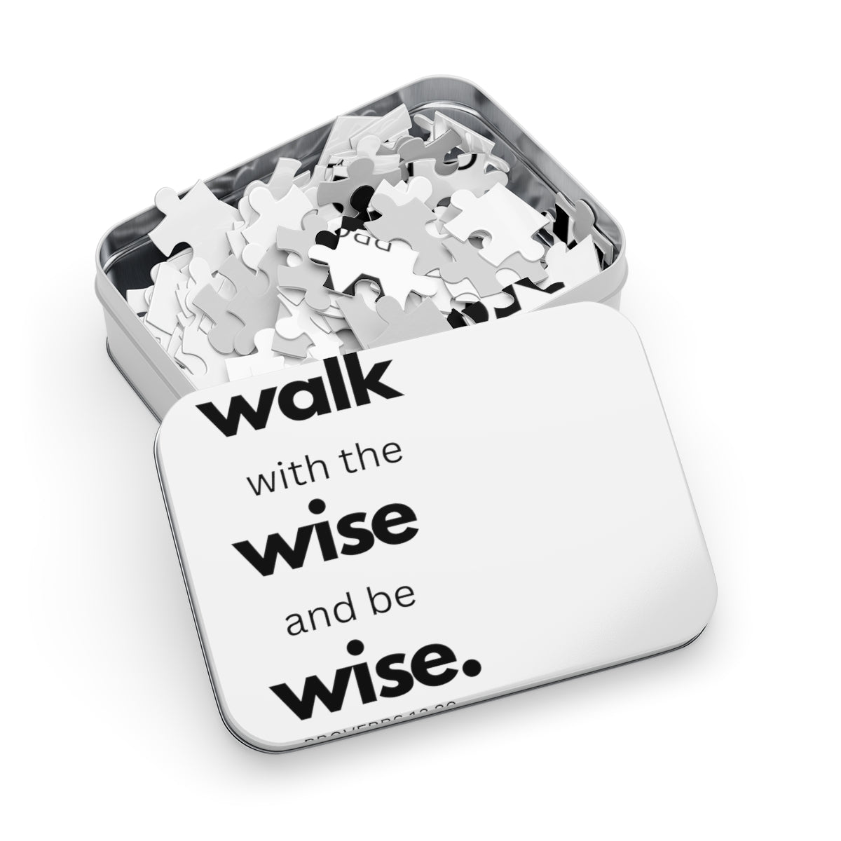 Home Decor, Puzzle Print for Children or Adults, Walk With The Wise