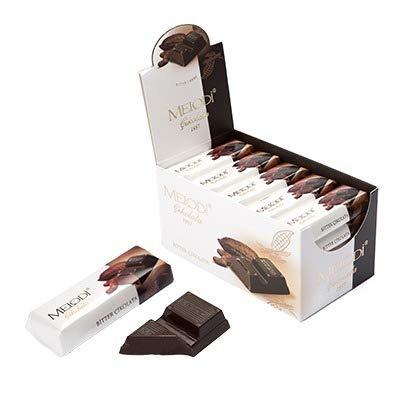 Bistro's Premium Chocolate Bars, 25 Count | Maroon Clymene