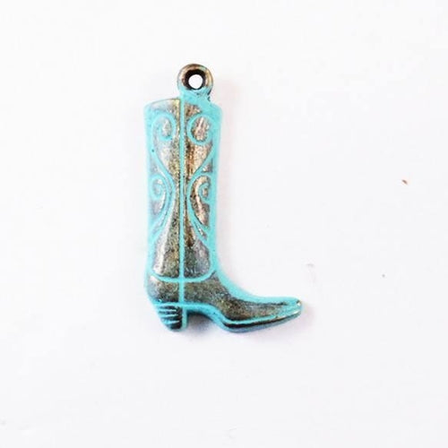 Boot Charm Bracelet, Necklace, or Charm Only