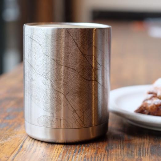 Boone - Iowa Engraved Map Insulated Cup - Zomdo Marketplace | Zomdo.com