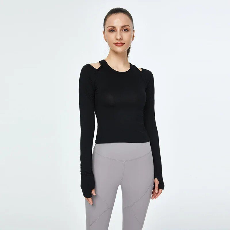 Women's Seamless Fitness Yoga Top