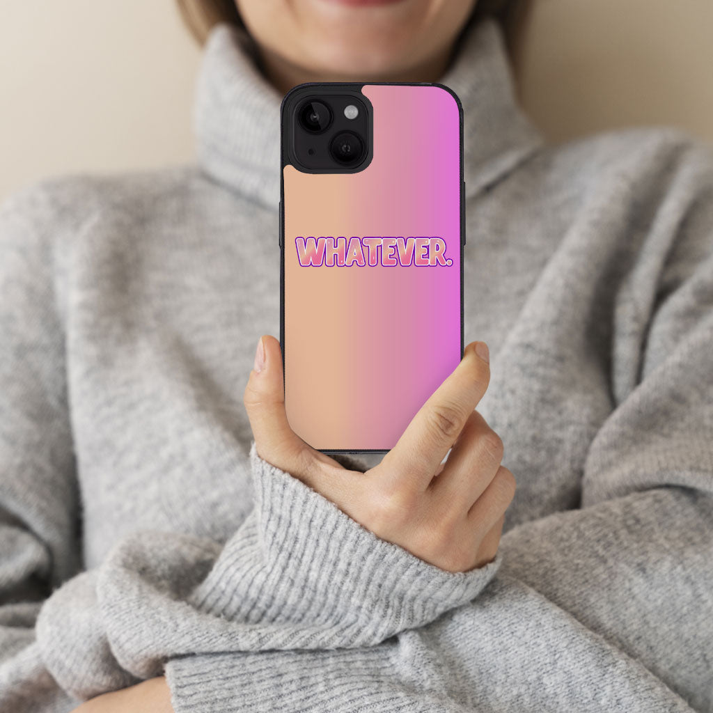 Whatever iPhone 14 Plus Case - Trendy Phone Case for iPhone 14 Plus - Best Design iPhone 14 Plus Case