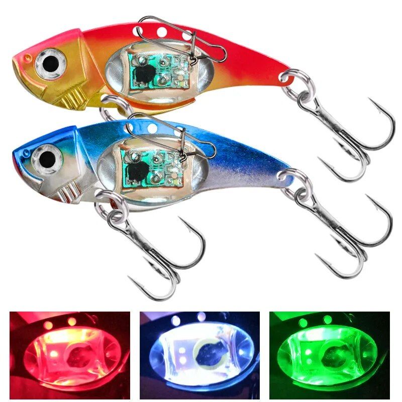 Multi-Color LED Flash Fishing Lure