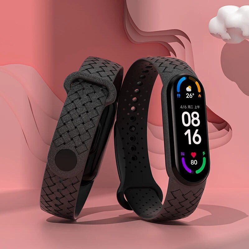 Quick-Fit Silicone Solo Loop Bracelet for Xiaomi Mi Band - Breathable & Sporty