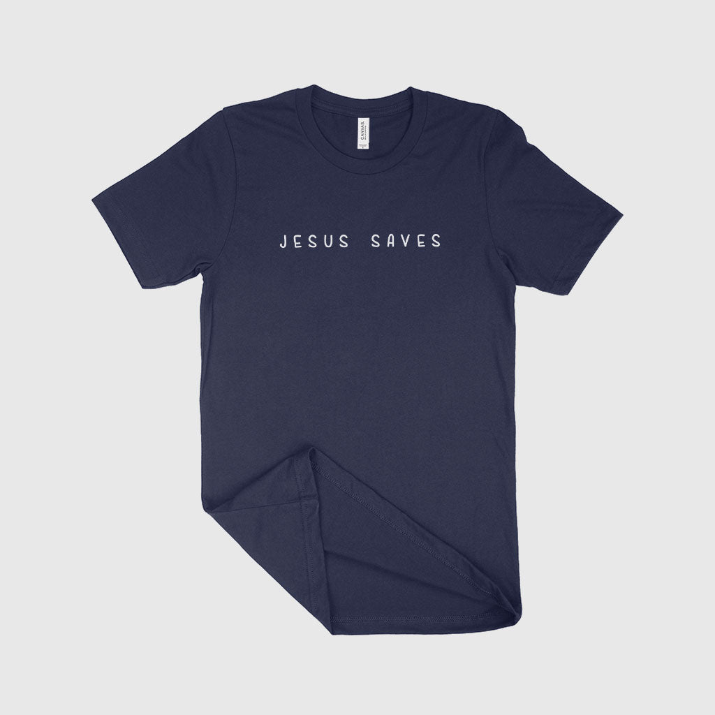 Jesus Saves Unisex Jersey T-Shirt Made in USA