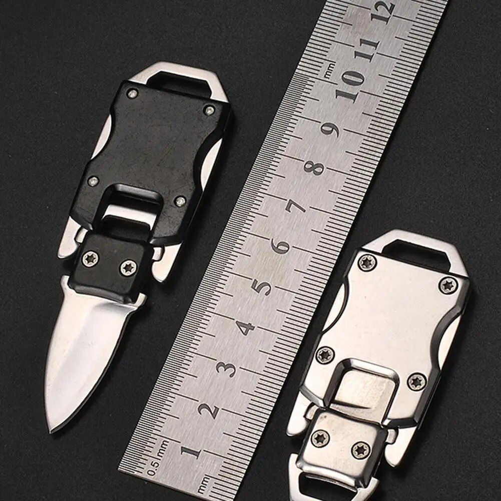 Compact Tactical Mini Folding Knife Keychain