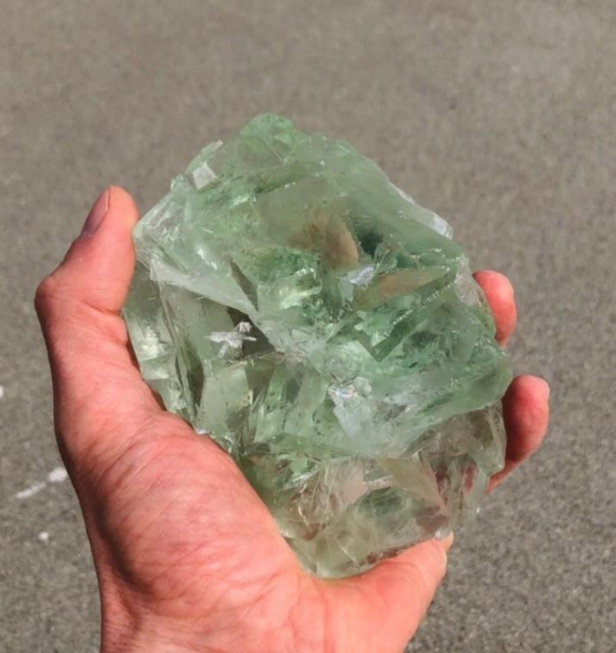 The Gentle Healer Green Fluorite Natural Crystal