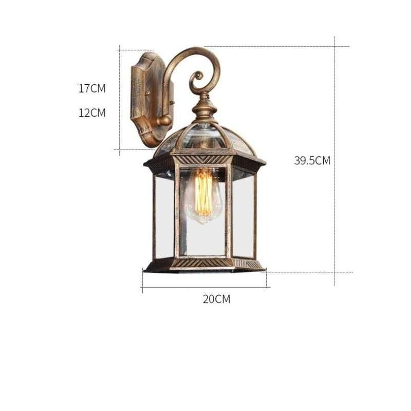 Elegant Vintage Outdoor Wall Lamp