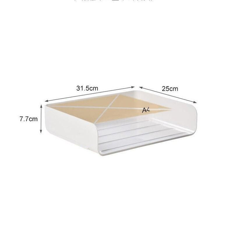 Efficient A4 Desktop File Tray Organizer