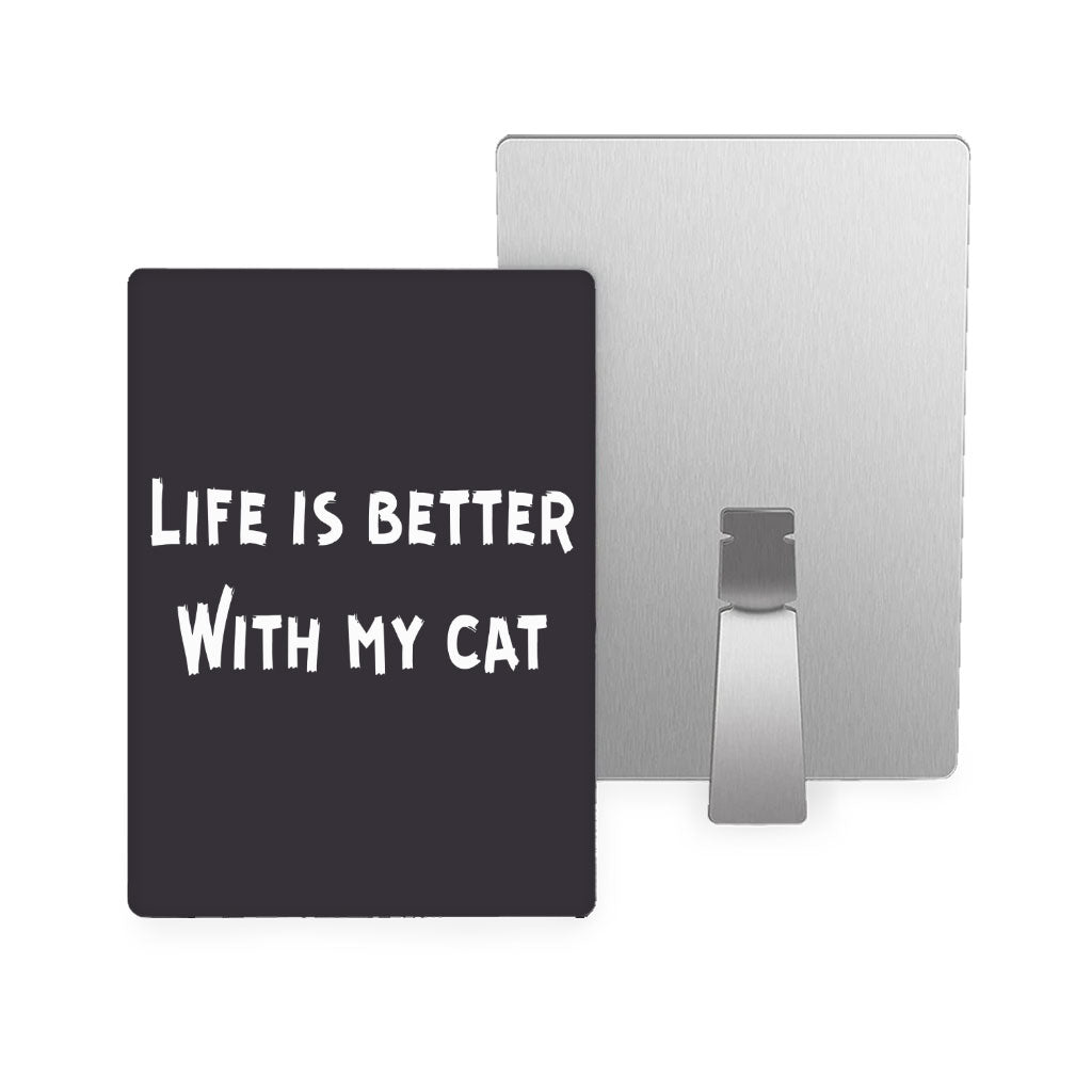 Cat Lover Metal Photo Prints - Cat Themed Decor Pictures - Cool Decor Pictures