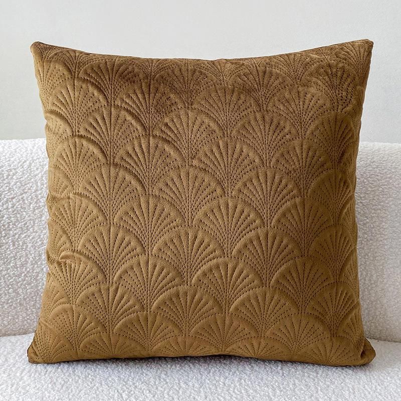 Velvet Geometric Cushion Cover 45x45cm