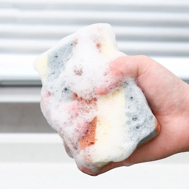 Eco-Friendly Double-Sided Kitchen Cleaning Sponges