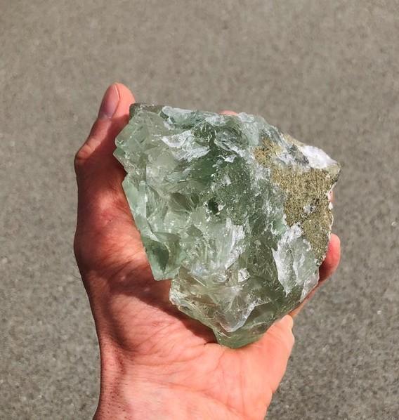 The Gentle Healer Green Fluorite Natural Crystal