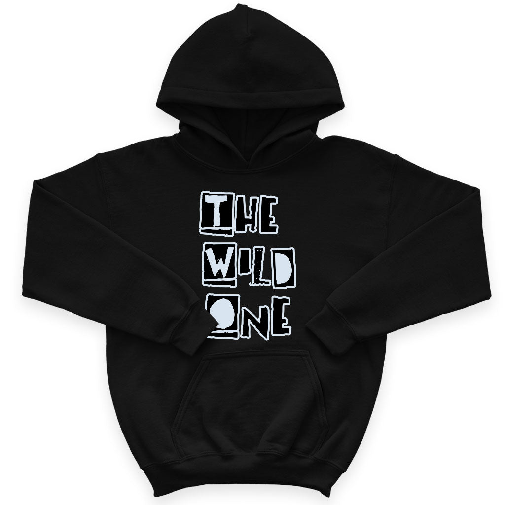 The Wild One Kids' Sponge Fleece Hoodie - Best Design Kids' Hoodie - Trendy Hoodie for Kids