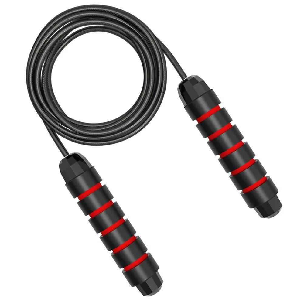 Rapid Speed Adjustable Jump Rope with Foam Handle for Gym & Fitness