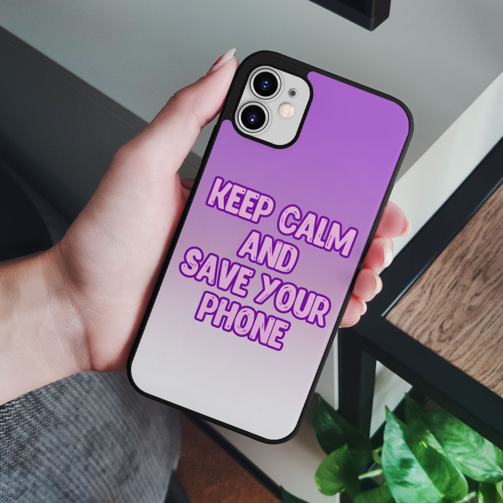 Keep Calm iPhone 12 Case - Cool Phone Case for iPhone 12 - Trendy iPhone 12 Case