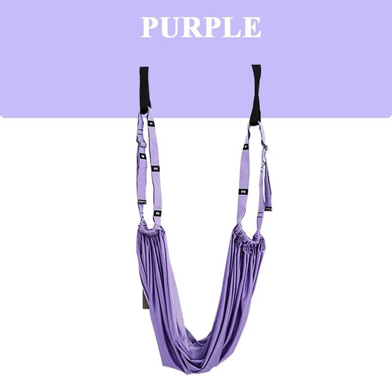 Adjustable Aerial Yoga Stretching Strap Hammock Swing