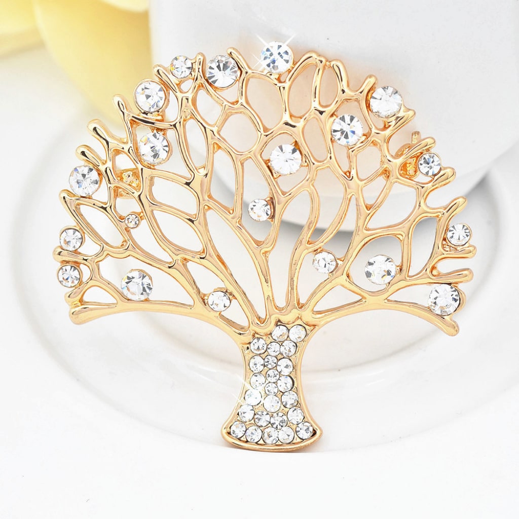 Tree Brooch