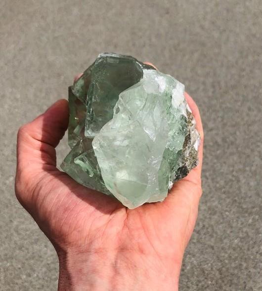 The Gentle Healer Green Fluorite Natural Crystal