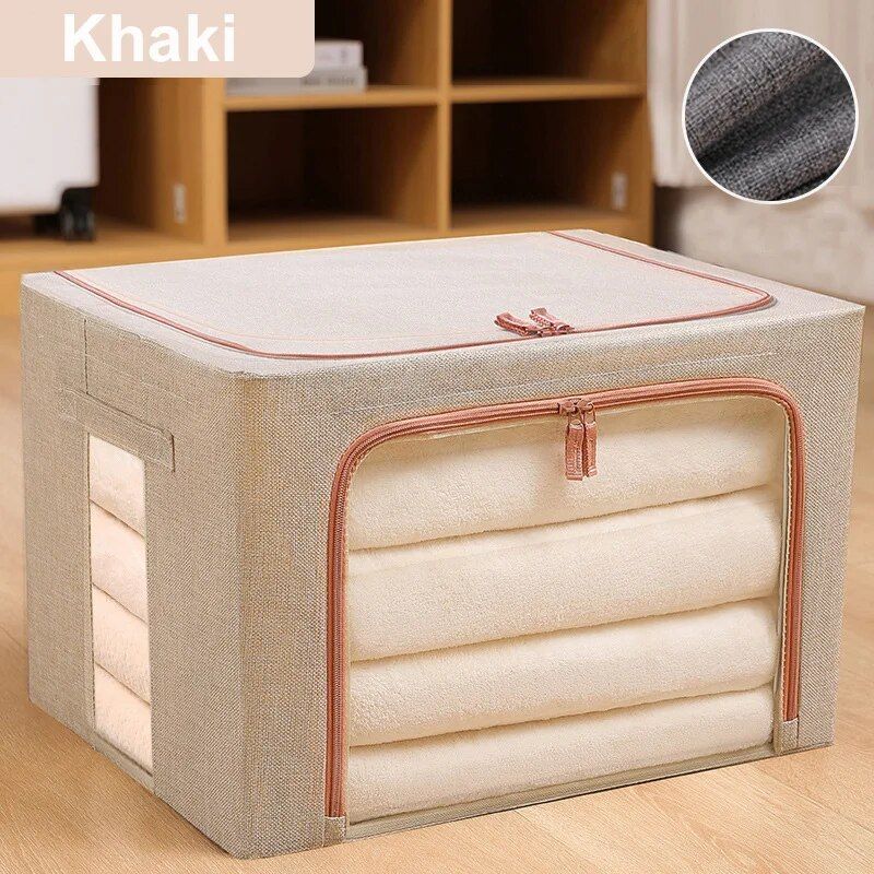 Large Capacity Foldable Clothes & Blanket Organizer